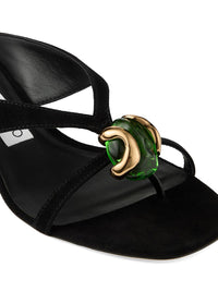 JIMMY CHOO Jimmy Choo Women Emeri Suede Leather Sandals