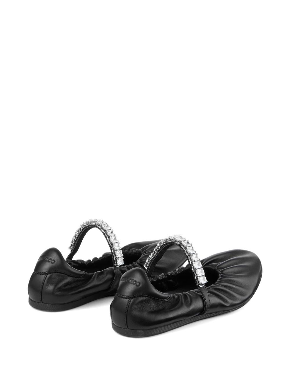 Jimmy Choo Women Jade Leather Ballets