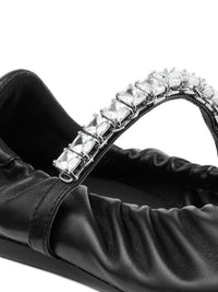 Jimmy Choo Women Jade Leather Ballets