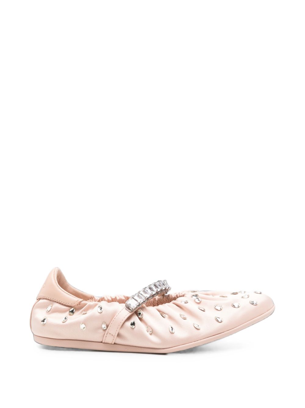 Jimmy Choo Women Jade Leather Ballets