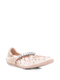 Jimmy Choo Women Jade Leather Ballets