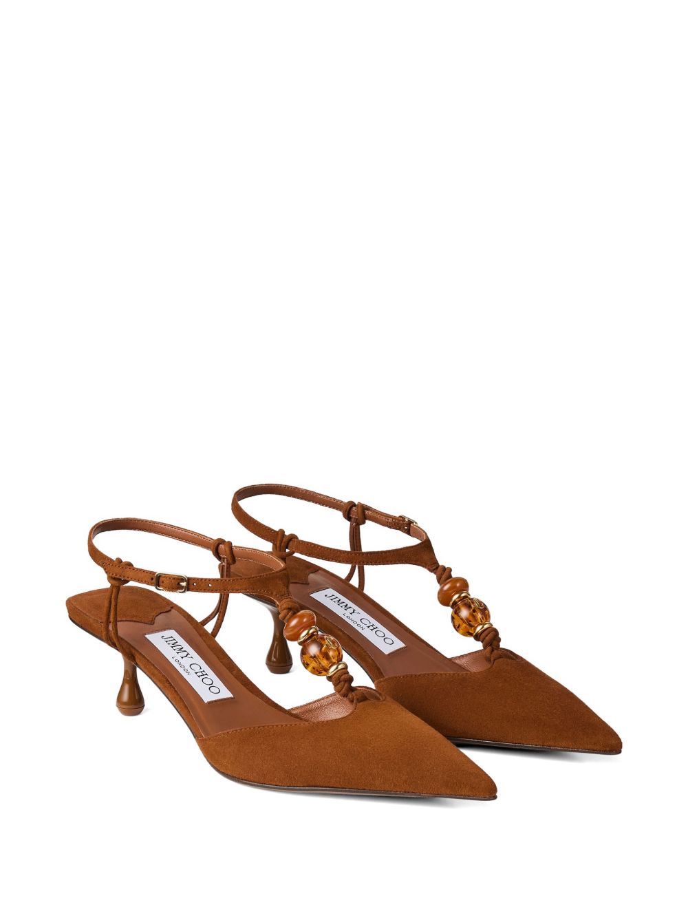 Jimmy Choo Women Lauri Suede Leather Pumps