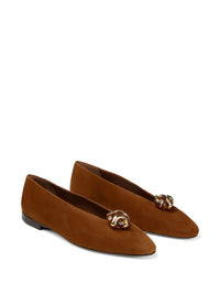 Jimmy Choo Women Margot Leather Ballets