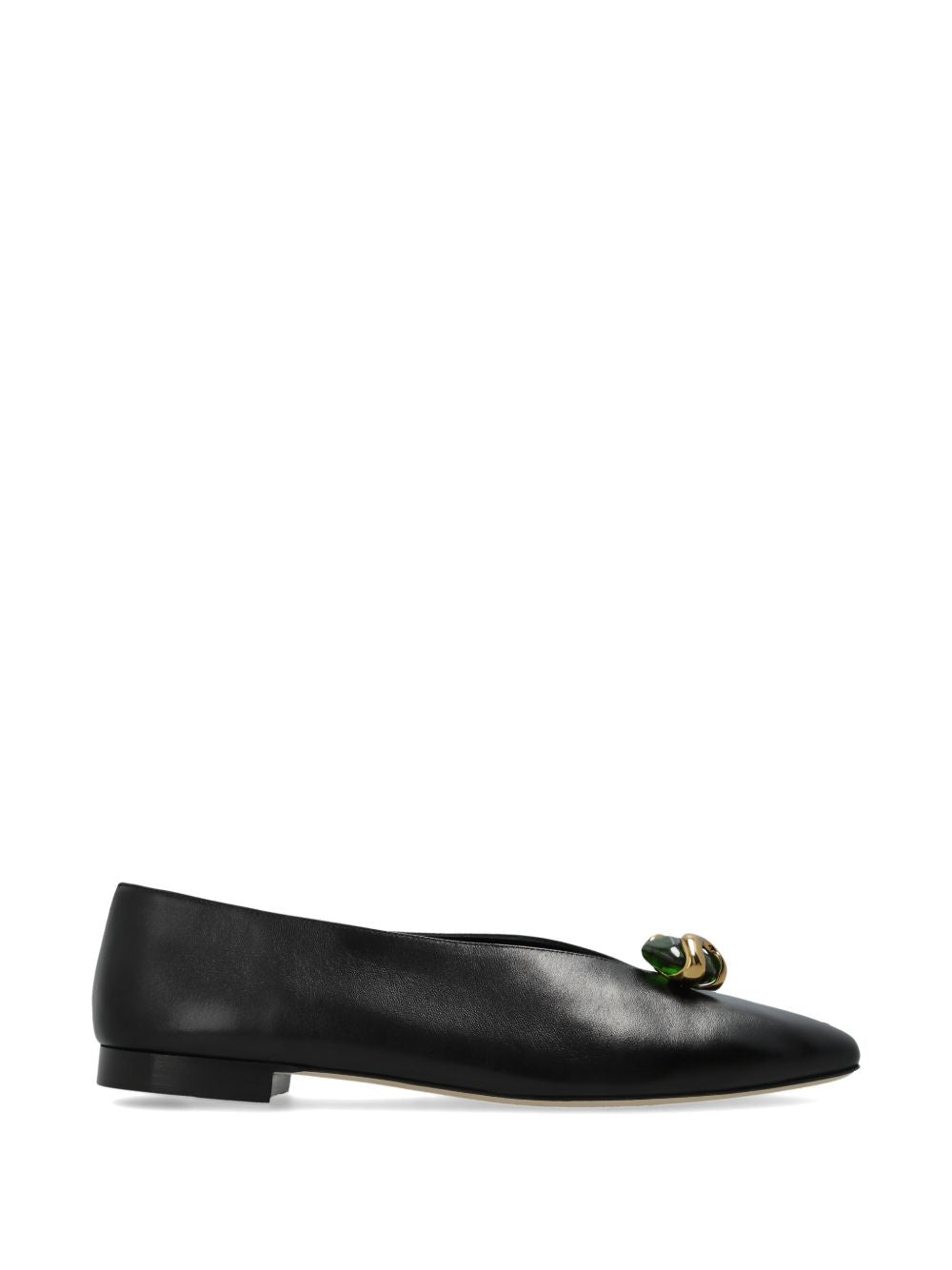 Jimmy Choo Women Margot Leather Ballets