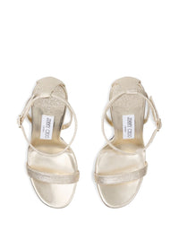 JIMMY CHOO Jimmy Choo Women Moza Leather Heel Sandals