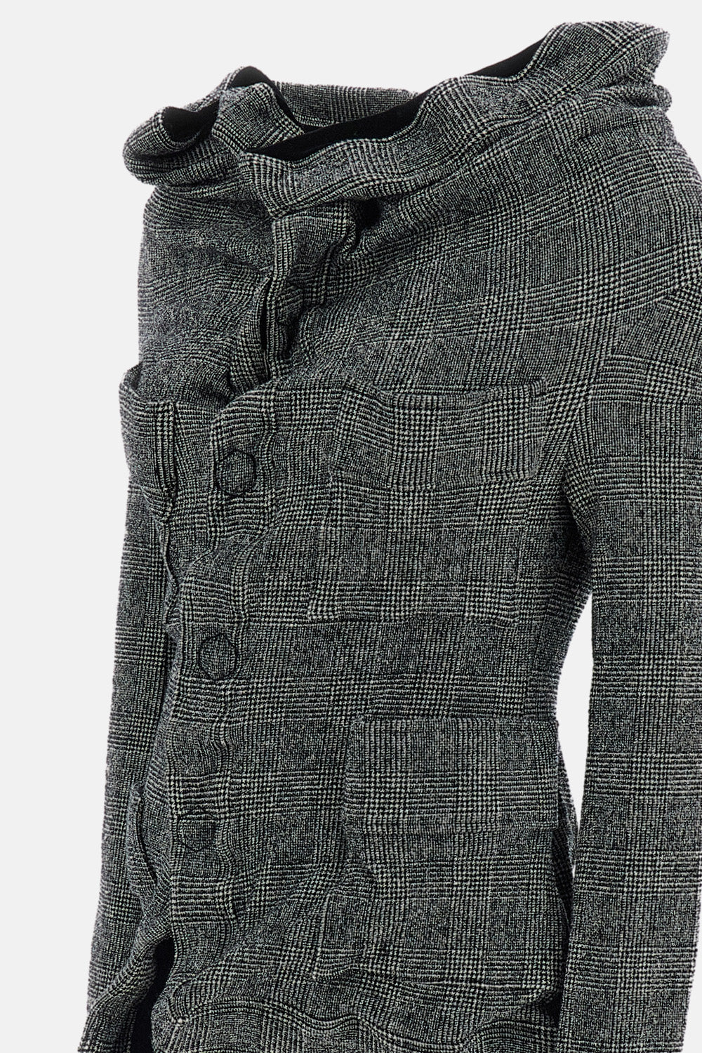 Junya Watanabe Women Long Destructured Knit Jacket