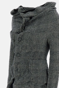 Junya Watanabe Women Long Destructured Knit Jacket