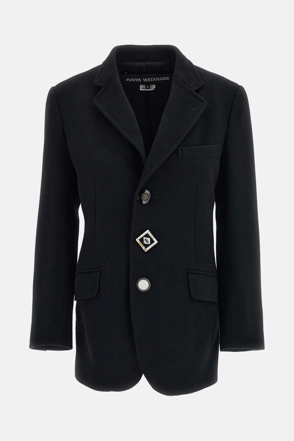 Junya Watanabe Women Wool And Cashmere Single Breasted Jacket