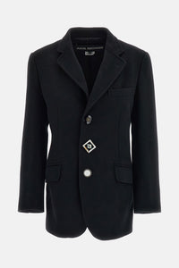 Junya Watanabe Women Wool And Cashmere Single Breasted Jacket