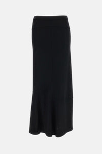 Junya Watanabe Women Wool Knit Maxi Skirt