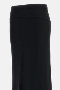 Junya Watanabe Women Wool Knit Maxi Skirt