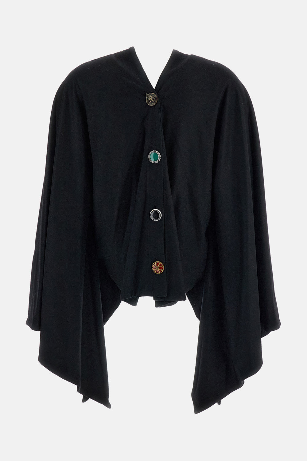 Junya Watanabe Women Knit Wool Cape