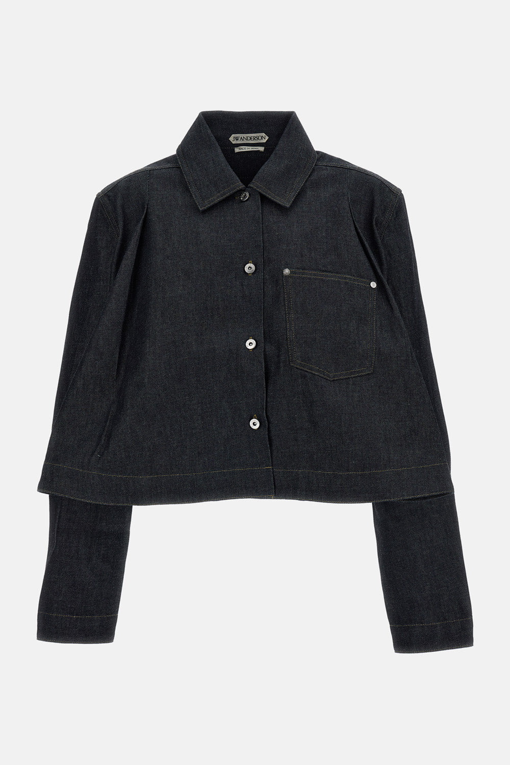 JW Anderson Jw Anderson Women Flare Hem Denim Shirt