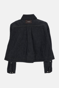 JW Anderson Jw Anderson Women Flare Hem Denim Shirt