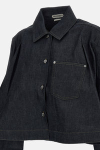 JW Anderson Jw Anderson Women Flare Hem Denim Shirt