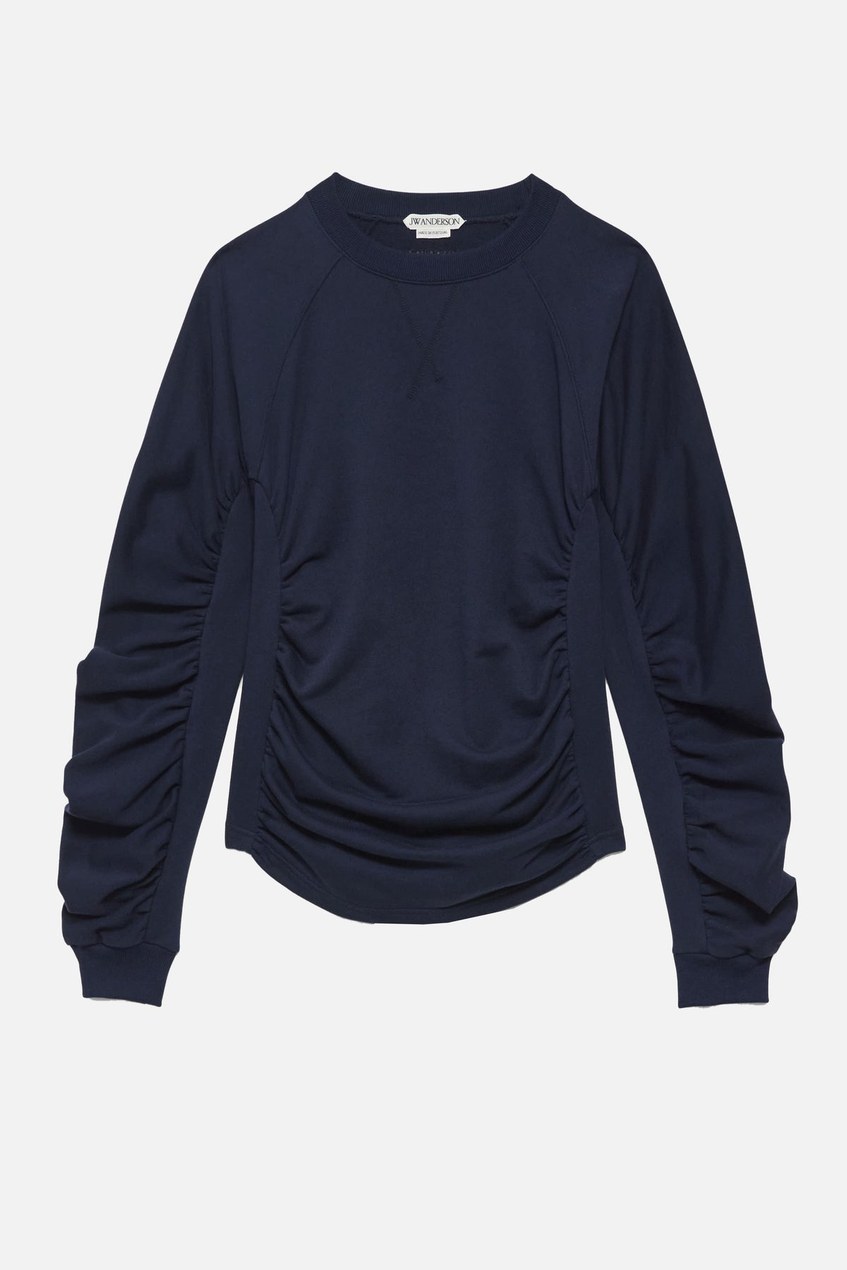 Jw Anderson Women Ruched Sleeve Sweatshirt