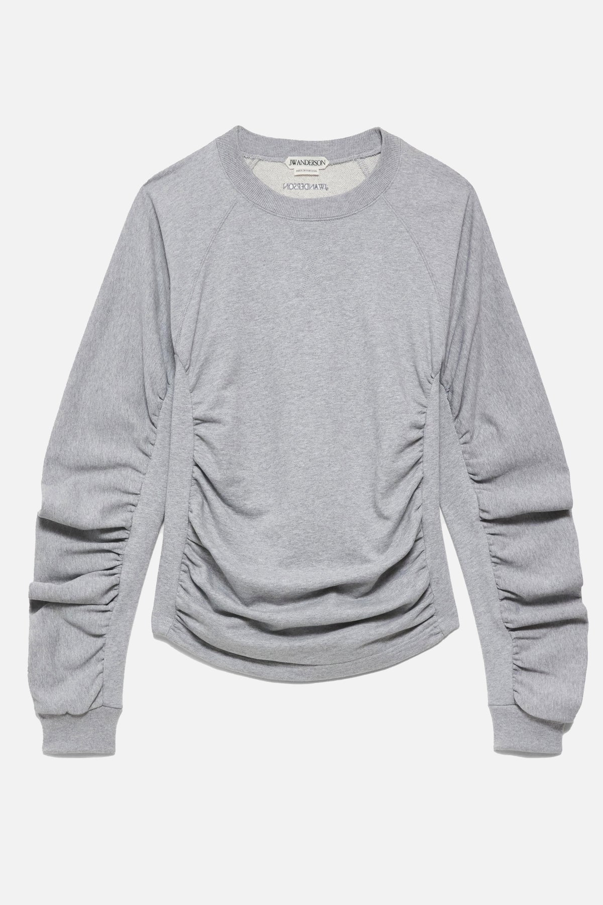 Jw Anderson Women Ruched Sleeve Sweatshirt