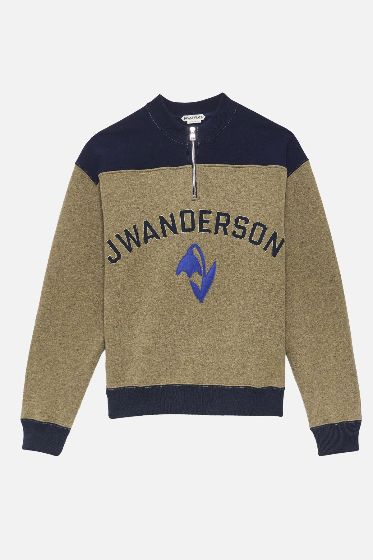 JW Anderson Jw Anderson Men Half-Zip Sweats