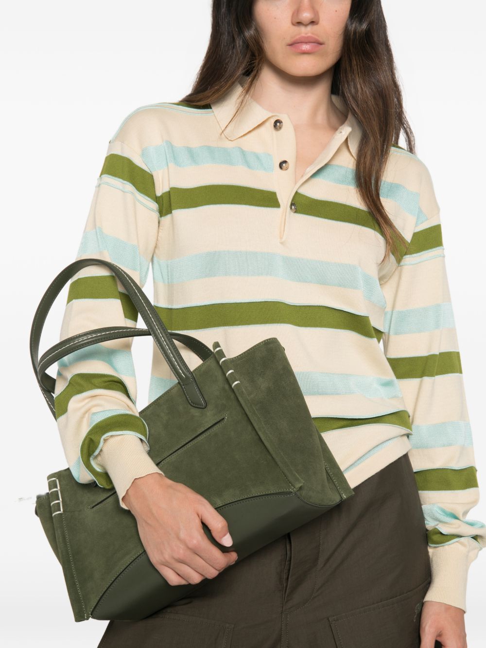 JW ANDERSON Jw Anderson Women Loafer Leather Cabas Bag