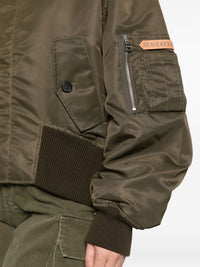 Jw Anderson Women Nylon Oversized Bomber Jacket