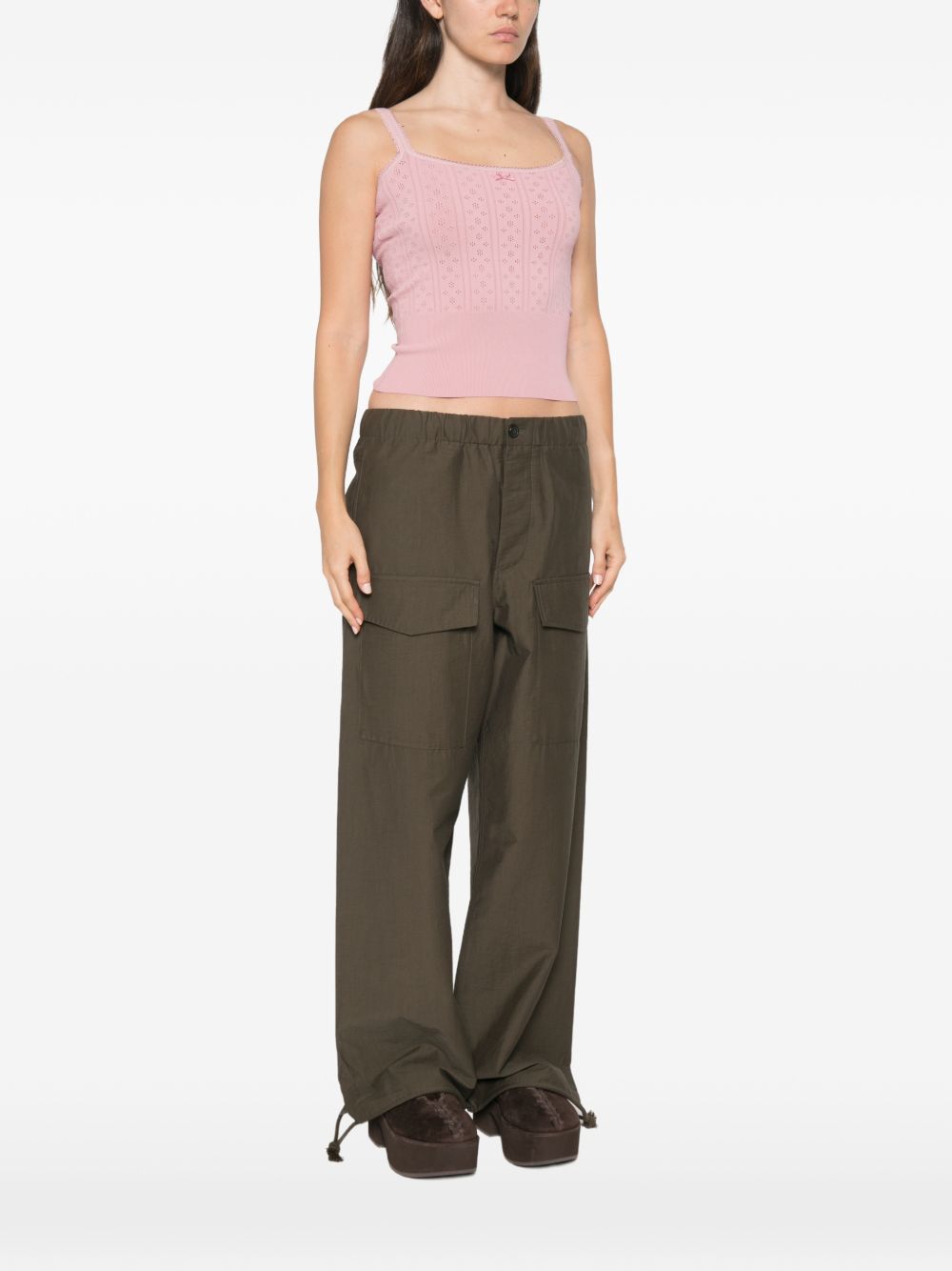 JW ANDERSON Jw Anderson Women Cotton Tank Top
