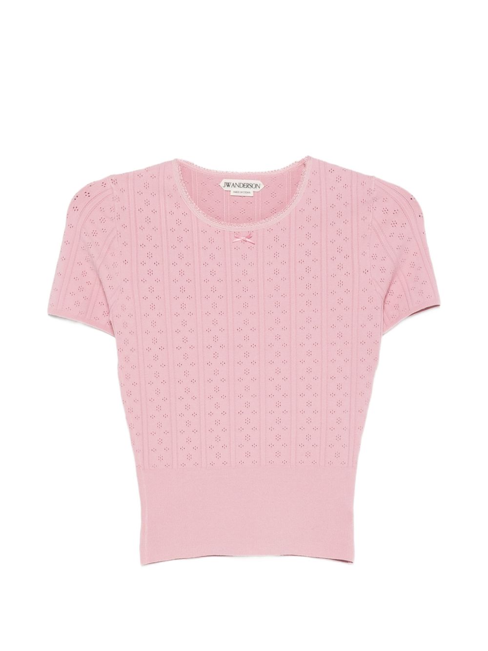 Jw Anderson Women Logo Cotton T-Shirt