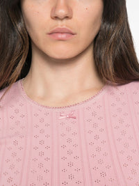 Jw Anderson Women Logo Cotton T-Shirt