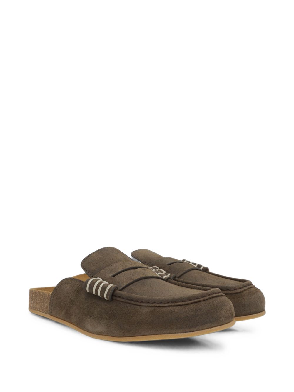 JW ANDERSON Jw Anderson Women Stitch Leather Slippers