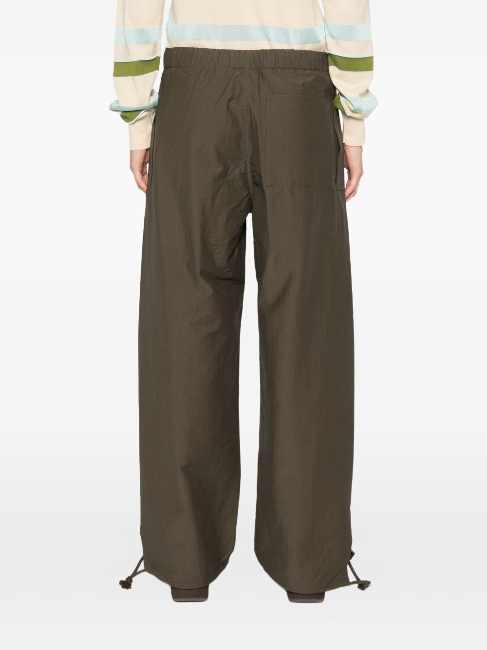JW ANDERSON Jw Anderson Women Cotton Parachute Trousers