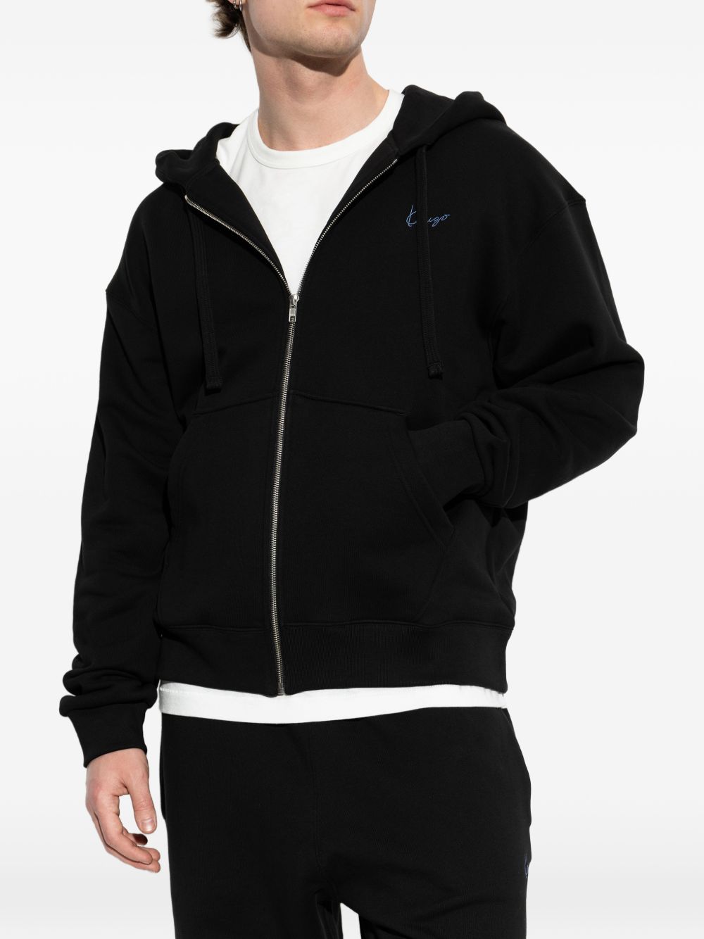 Kenzo Men Logo Cotton Hoodie