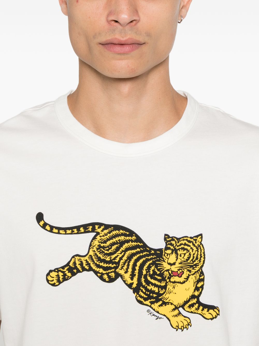 Kenzo Men Kenzo Gots Cotton T-Shirt