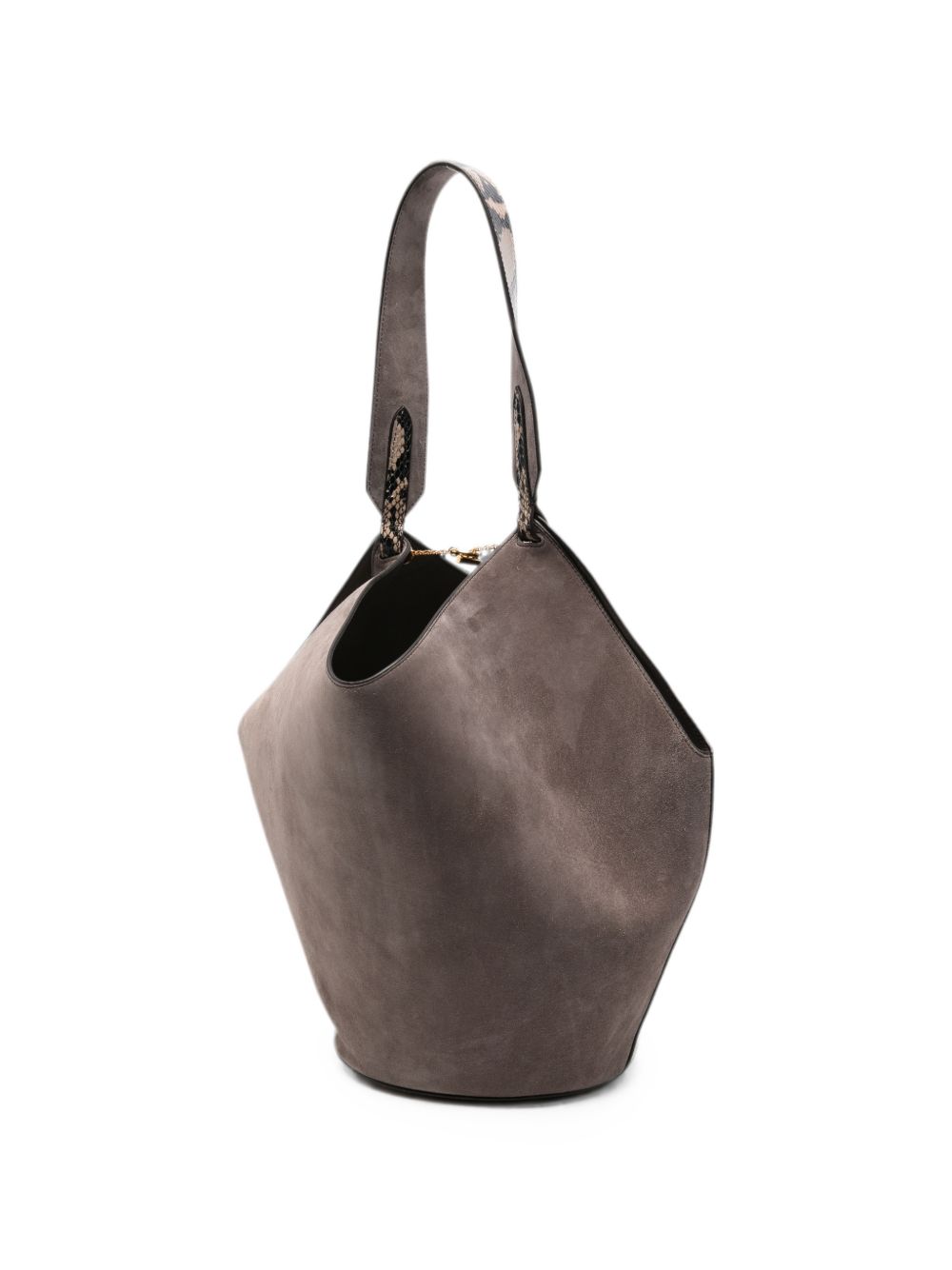 Khaite Women Lotus Small Leathet Bucket Bag