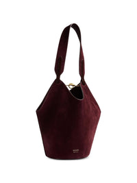 Khaite Women Lotus Mini Leathe Bucket Bag