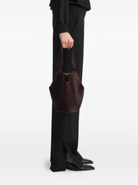 Khaite Women Lotus Mini Leathe Bucket Bag