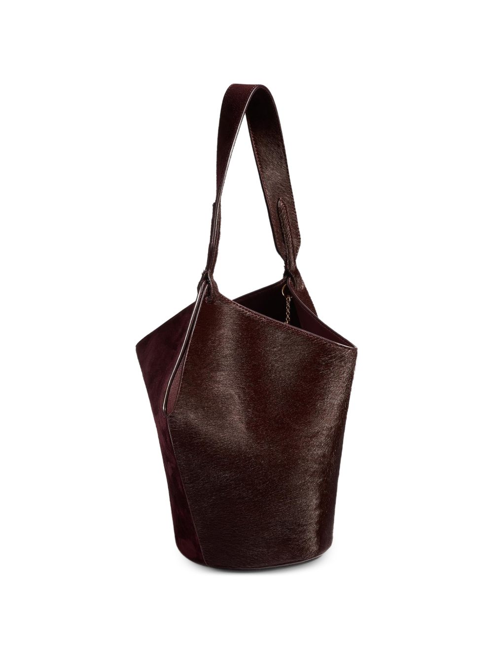 Khaite Women Lotus Mini Leathe Bucket Bag