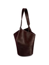 Khaite Women Lotus Mini Leathe Bucket Bag