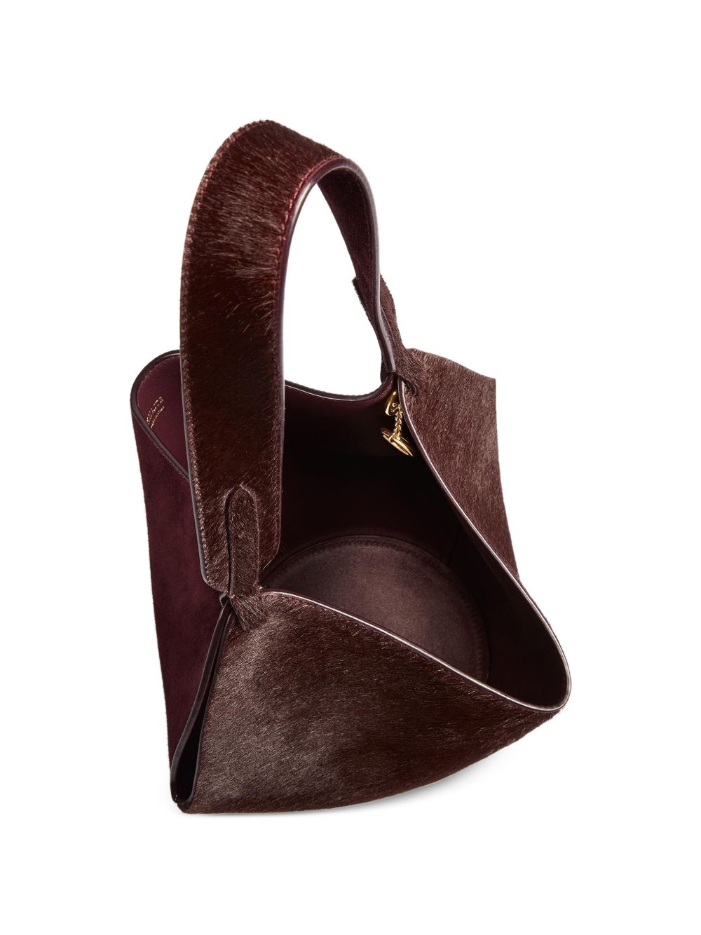 Khaite Women Lotus Mini Leathe Bucket Bag