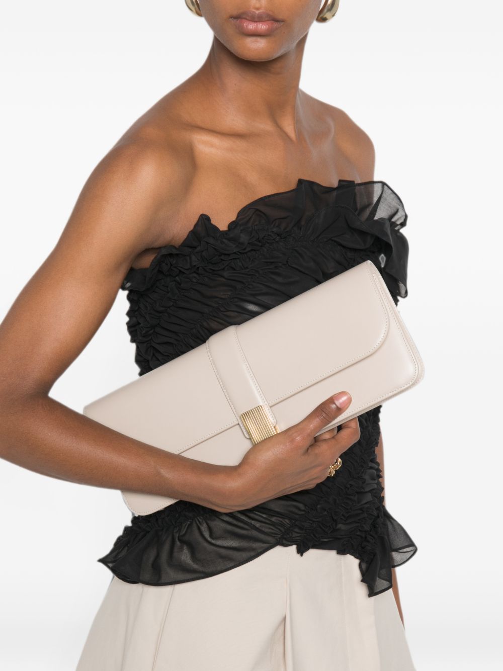 KHAITE Khaite Women Blake Leather Clutch