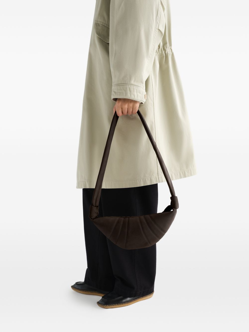 LEMAIRE Lemaire Women Croissant Small Leather Shoulder Bag