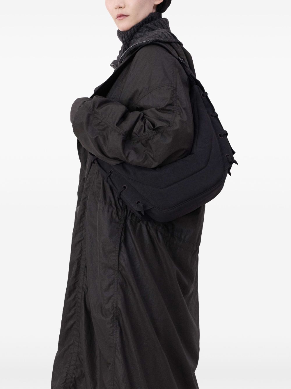 LEMAIRE Lemaire Men Soft Game Small Nylon Shoulder Bag
