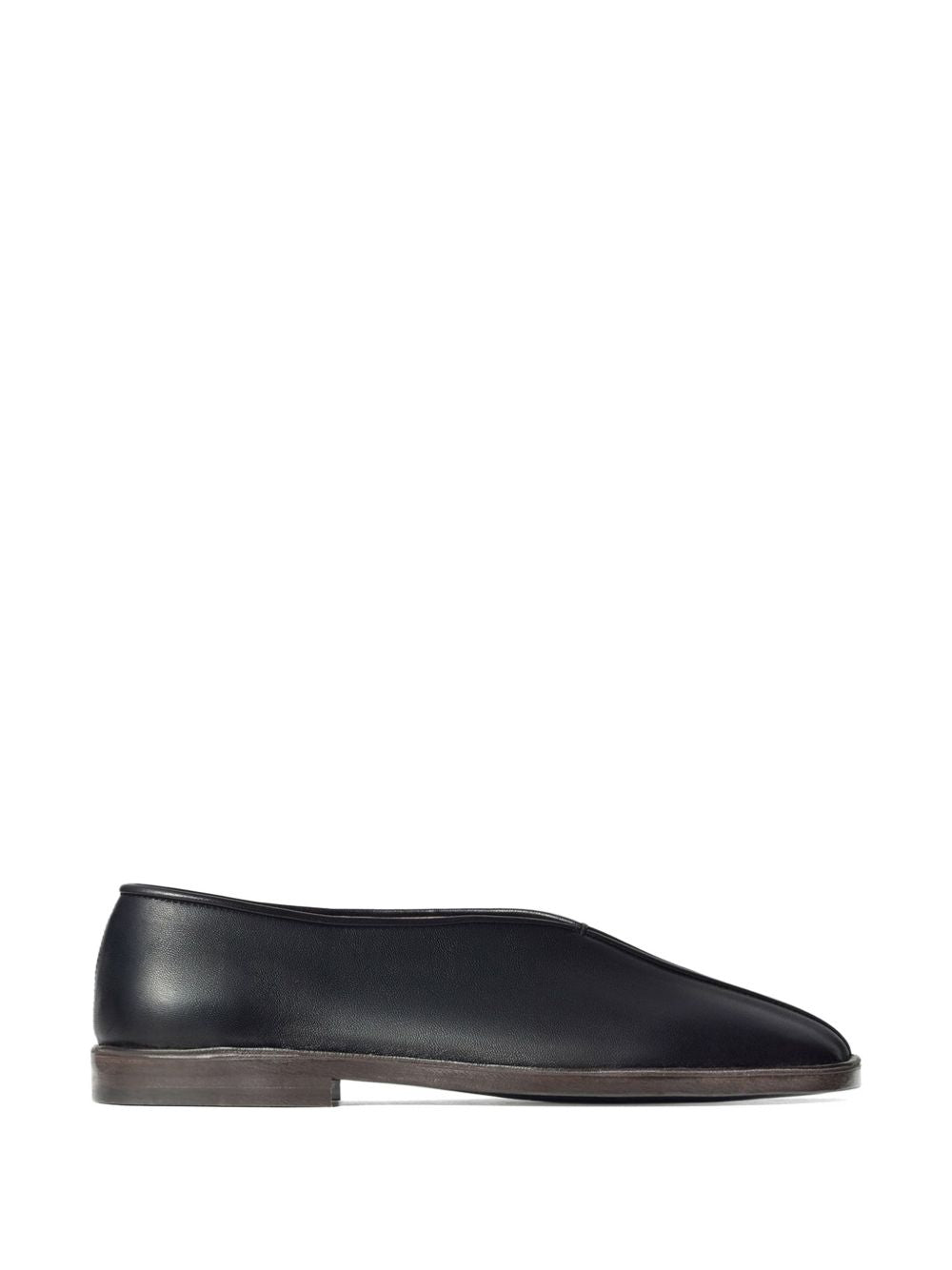 Lemaire Women Piped Leather Flat Slippers