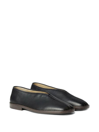 Lemaire Women Piped Leather Flat Slippers