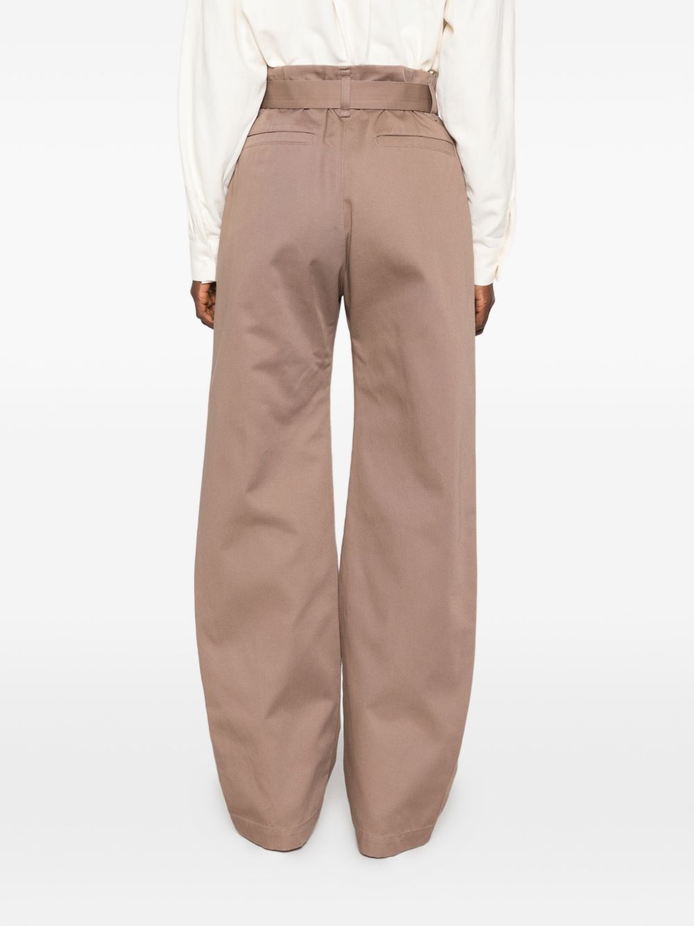 Lemaire Women Cotton Curved Trousers