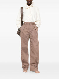 Lemaire Women Cotton Curved Trousers