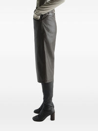 Lemaire Women Leather Bermudas