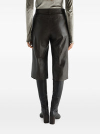 Lemaire Women Leather Bermudas