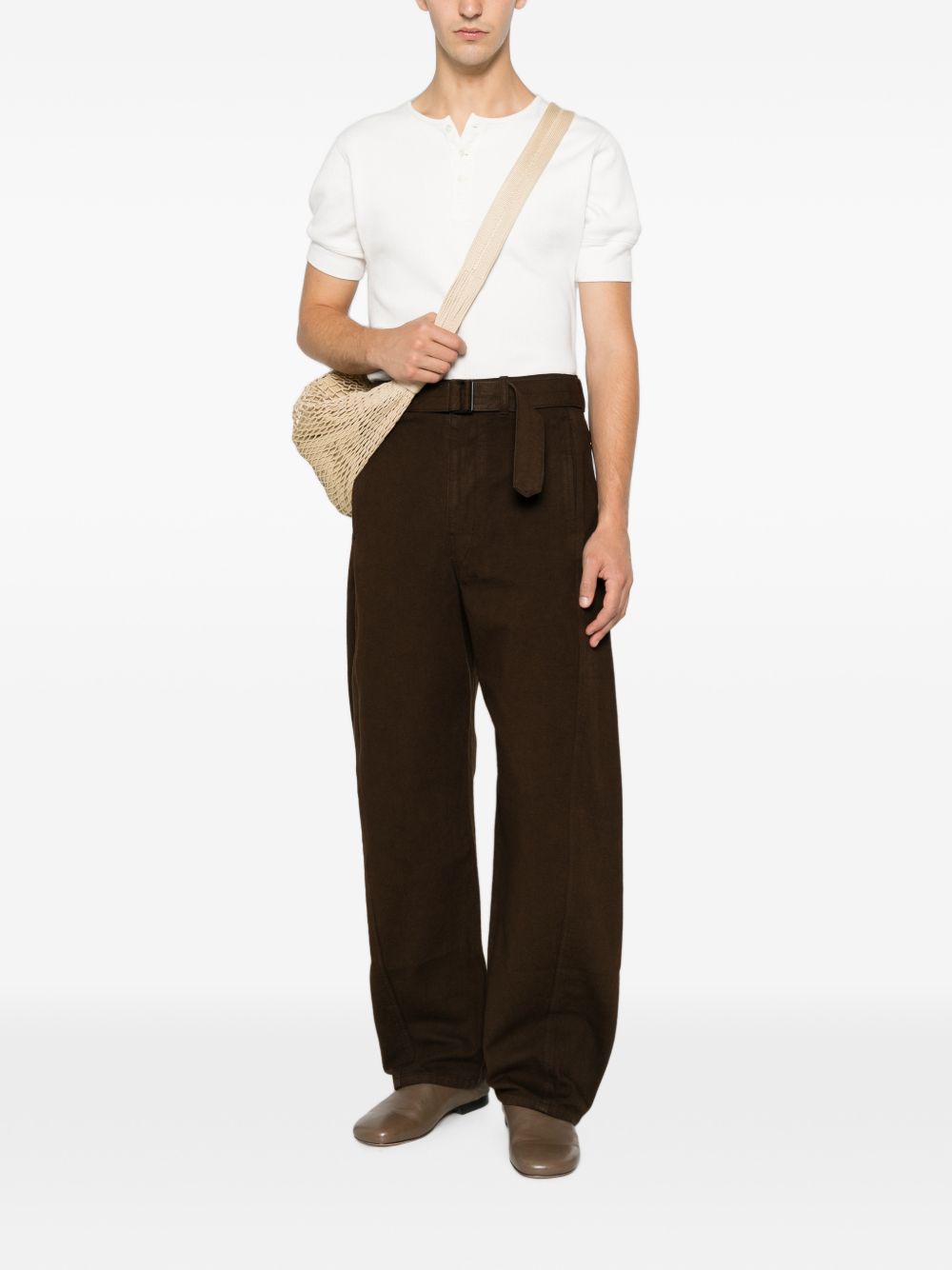 Lemaire Women Twisted Belted Trousers