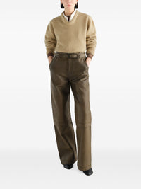Lemaire Men Cashmere V-Necked Sweater