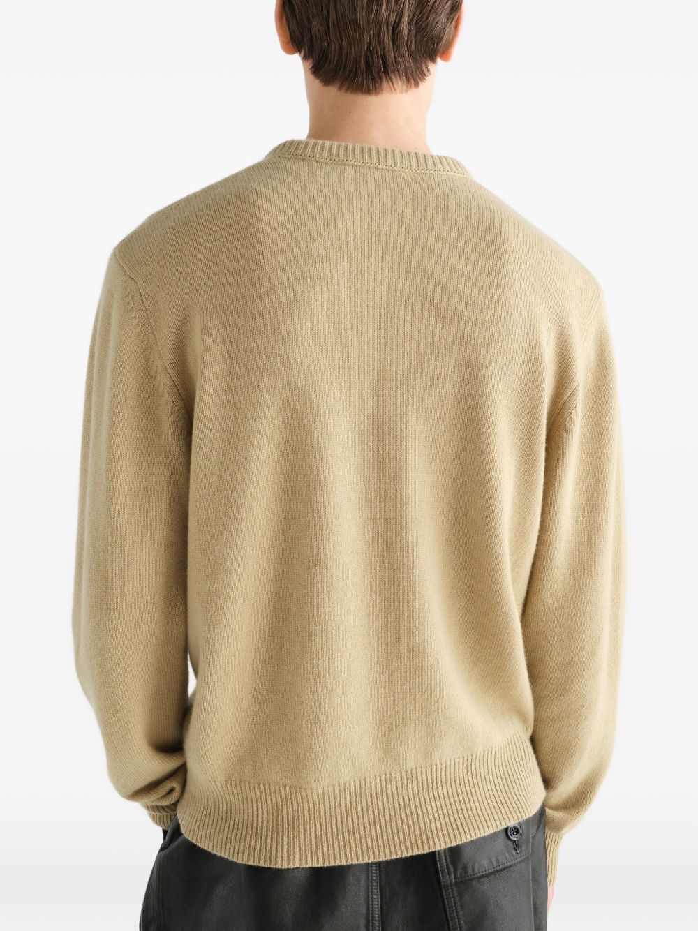 Lemaire Men Cashmere V-Necked Sweater