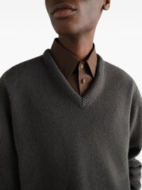 Lemaire Men Cashmere V-Necked Sweater
